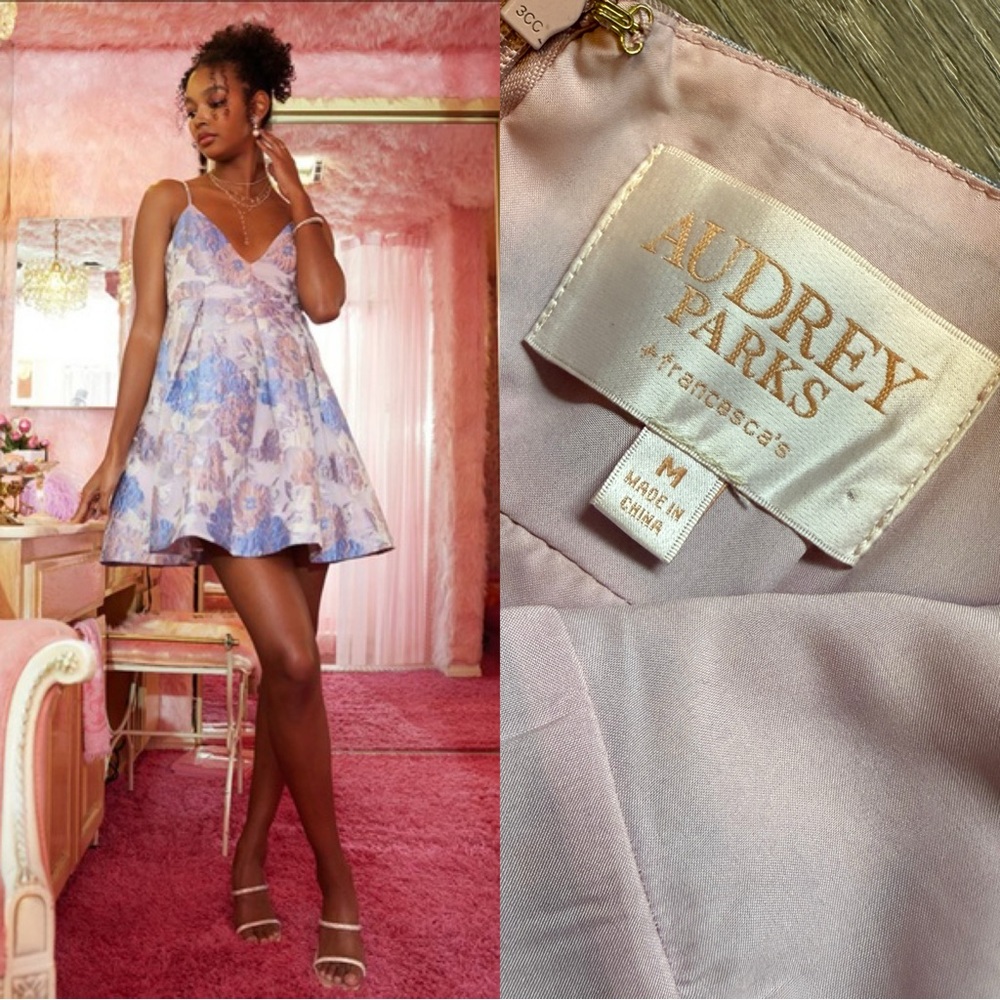 Audrey Parks Floral Dress-Size M